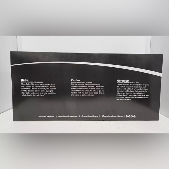 🇺🇸 NWT Squishmallow Babs Bluejay, Cazlan Red Cardinal, Geranium Finch 3-Pack - Picture 5 of 5